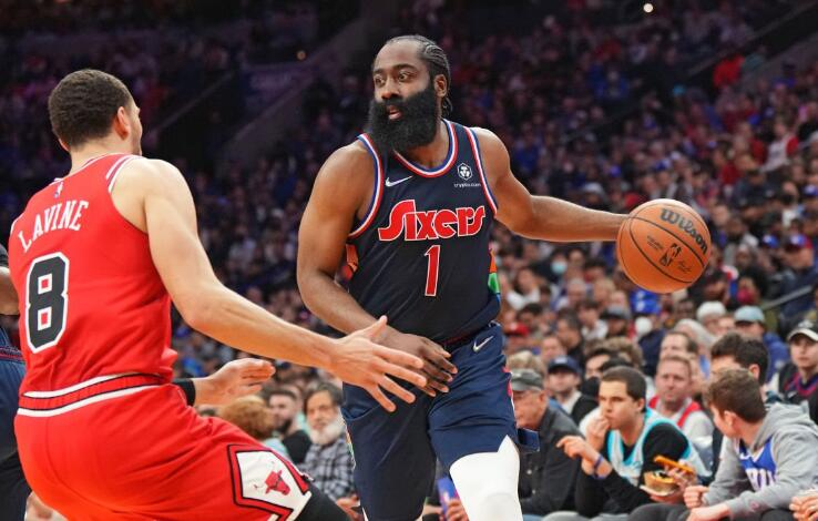  哈登助攻数升至历史第四位里程碑  